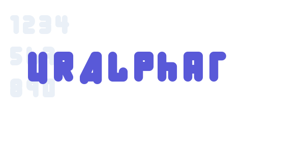 URALphat font free