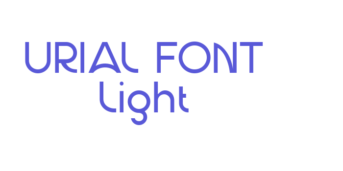 URIAL FONT Light Font Download