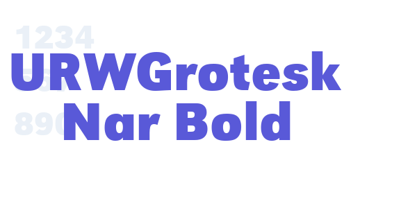 URWGrotesk Nar Bold font free