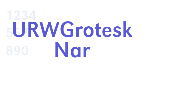 URWGrotesk Nar font free