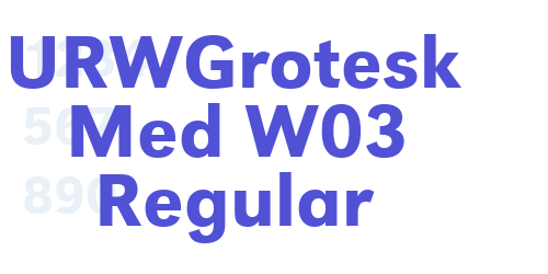 URWGrotesk Med W03 Regular-font-download
