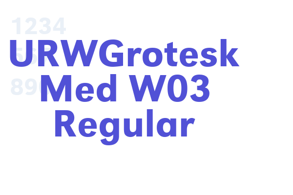 URWGrotesk Med W03 Regular