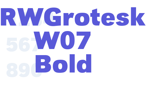 URWGrotesk W07 Bold Font Download