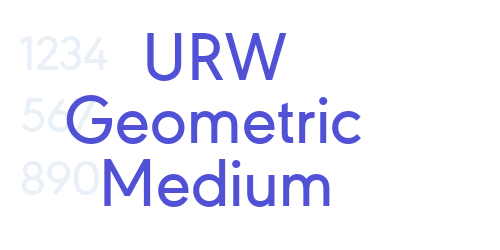 URW Geometric Medium-font-download