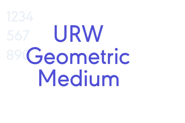 URW Geometric Medium