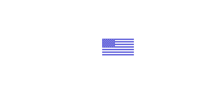 US Flag Font