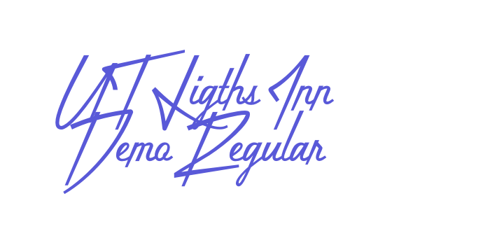 UT Ligths Inn Demo Regular Font Download