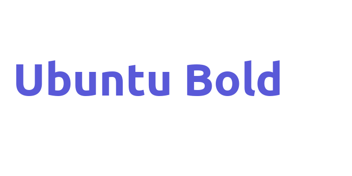 Ubuntu Bold Font Download