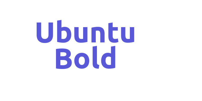 Ubuntu Bold Font