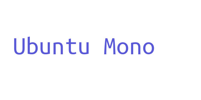 Ubuntu Mono Font Download