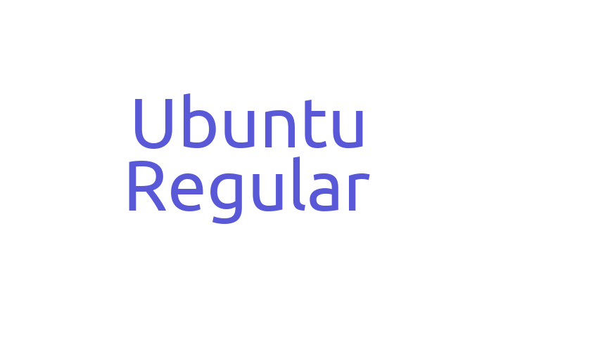 Ubuntu Regular Font