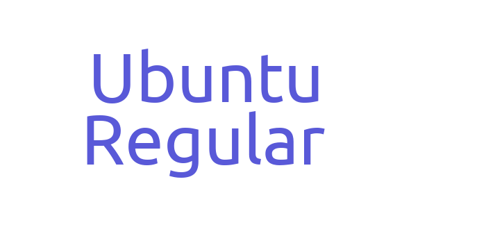 Ubuntu Regular Font