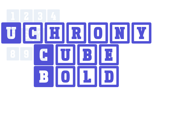 Uchrony Cube Bold