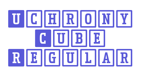 Uchrony Cube Regular Font Download