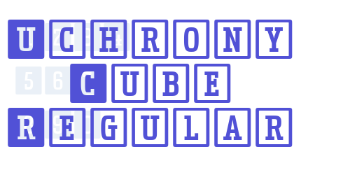 Uchrony Cube Regular-font-download