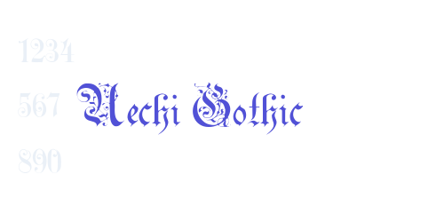 Uechi Gothic-font-download