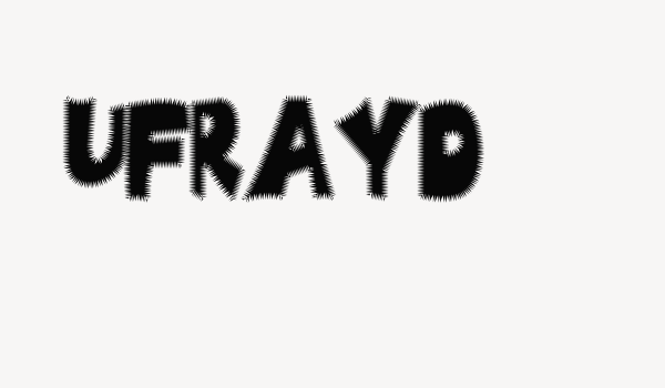 Ufrayd Font