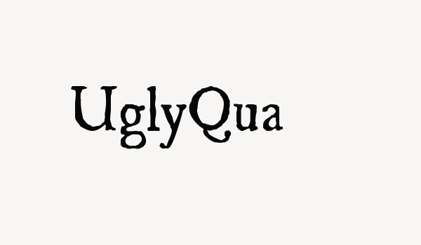 UglyQua Font