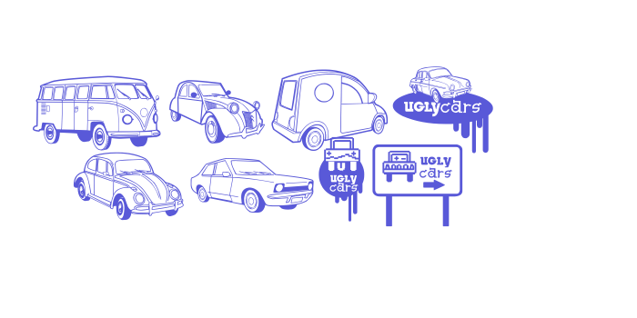 Ugly Cars Font Download