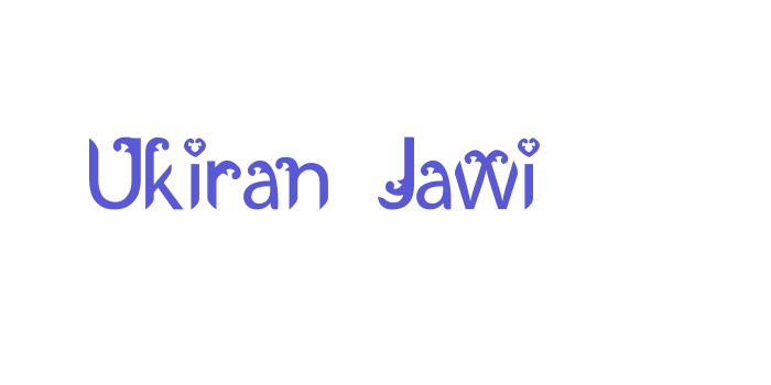 Ukiran Jawi Font Download