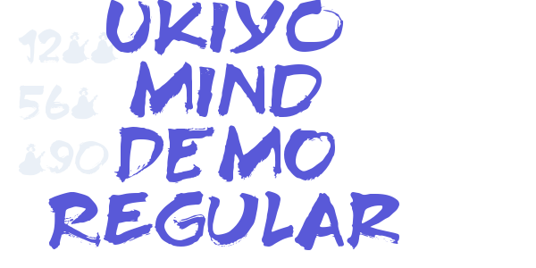 Ukiyo Mind DEMO Regular font free