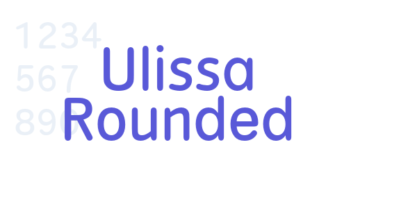 Ulissa Rounded font free