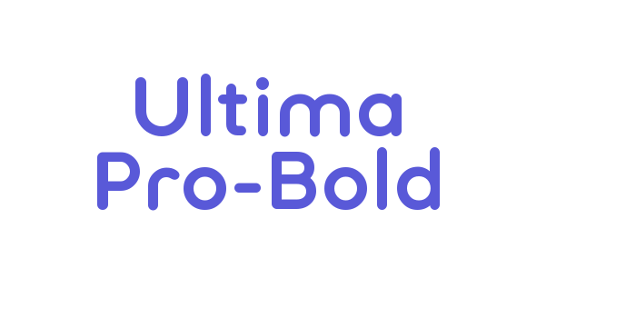 Ultima Pro-Bold Font Download