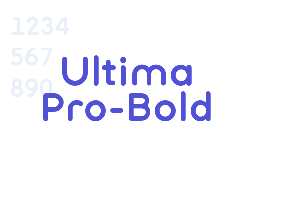 Ultima Pro-Bold