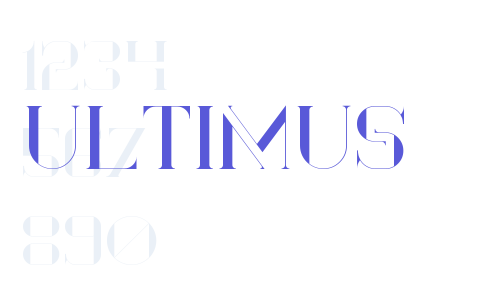 Ultimus Font Download