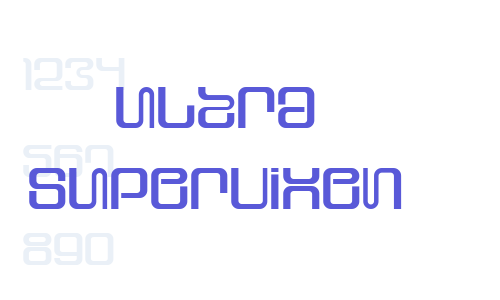 Ultra Supervixen Font Download