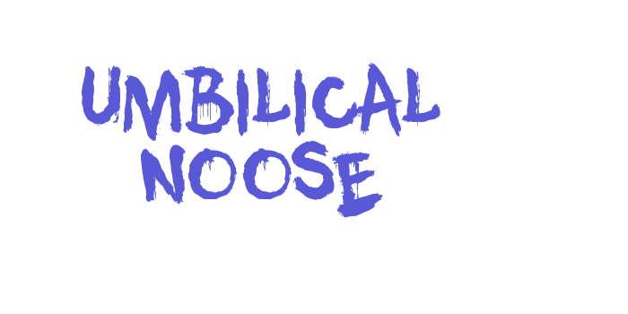 Umbilical Noose Font Download