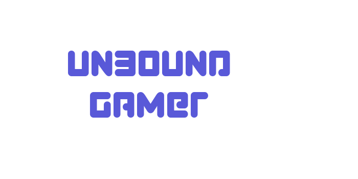 Unbound Gamer Font Download