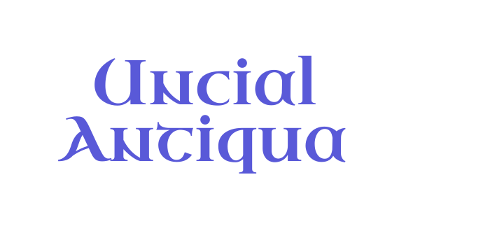 Uncial Antiqua Font Download