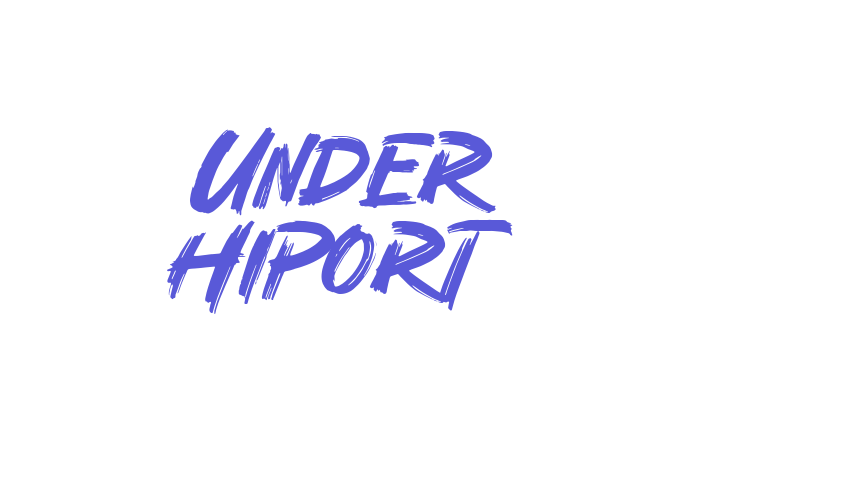 Under Hiport Font