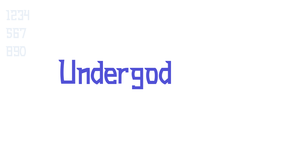 Undergod-font-download