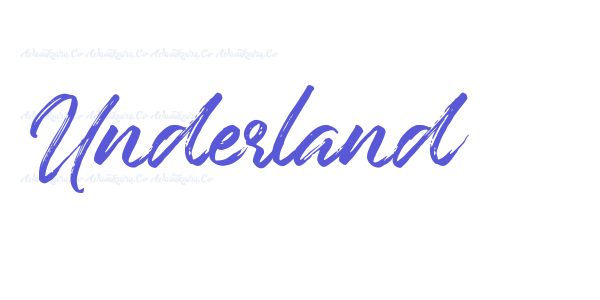 Underland font free