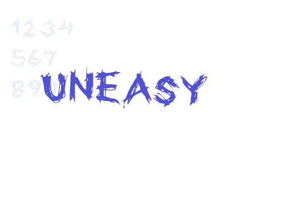 Uneasy Font Download