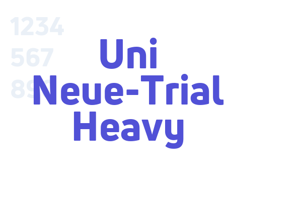 Uni Neue-Trial Heavy