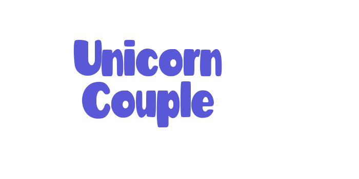 Unicorn Couple Font Download