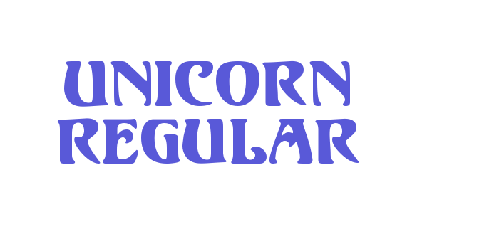 Unicorn Regular Font Download