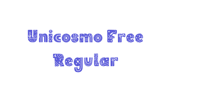 Unicosmo Free Regular Font Download