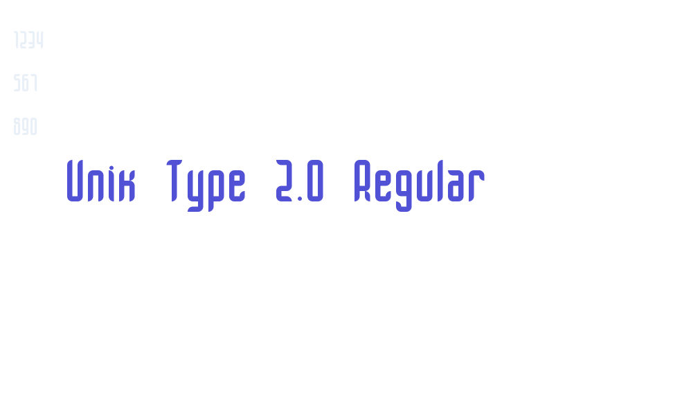 Unik Type 2.0 Regular-font-download