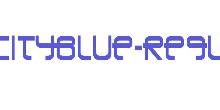 UnionCityBlue-Regular Font