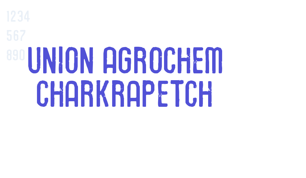 Union Agrochem Charkrapetch-font-download