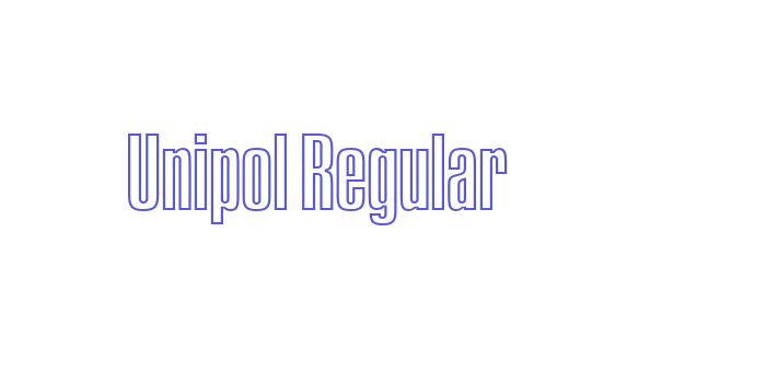 Unipol Regular Font