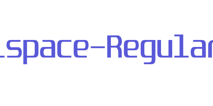 Unispace-Regular Font Download