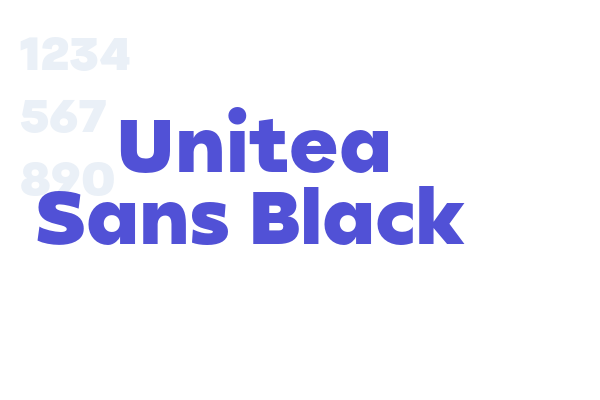 Unitea Sans Black