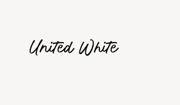 United White Font