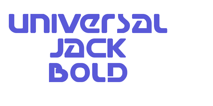 Universal Jack Bold Font Download