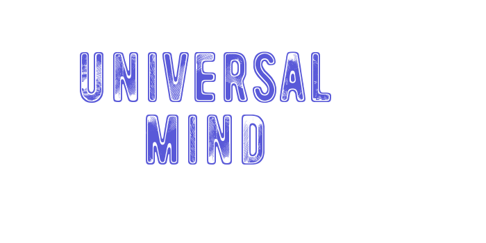 Universal Mind Font